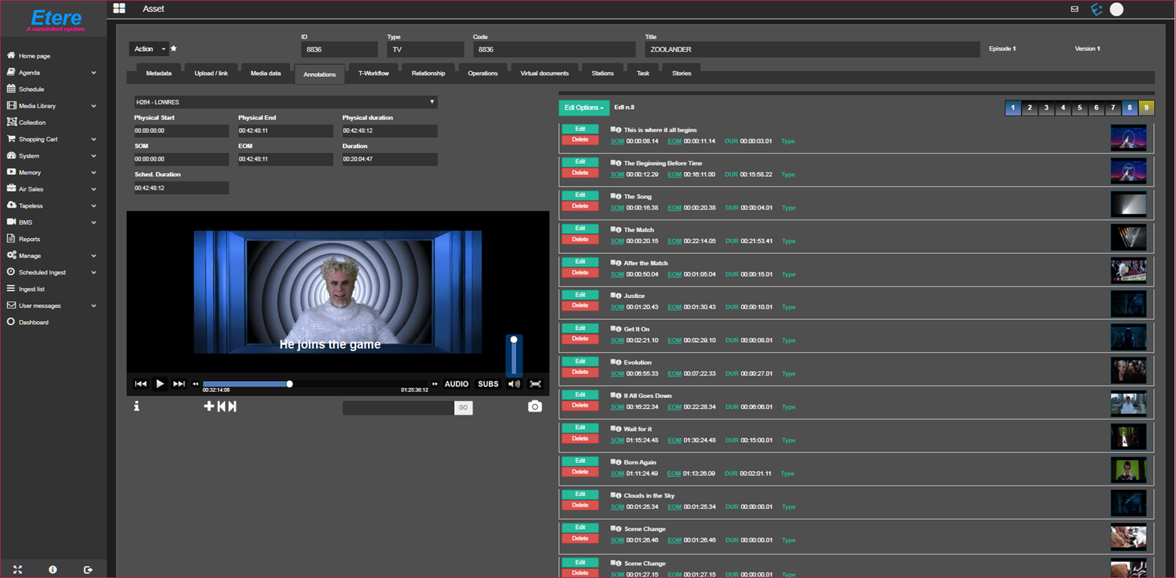EA1446 MEDIA ASSET MANAGEMENT