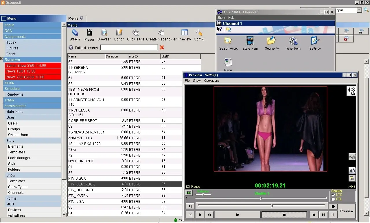 ETERE announces technological partnership with OCTOPUS