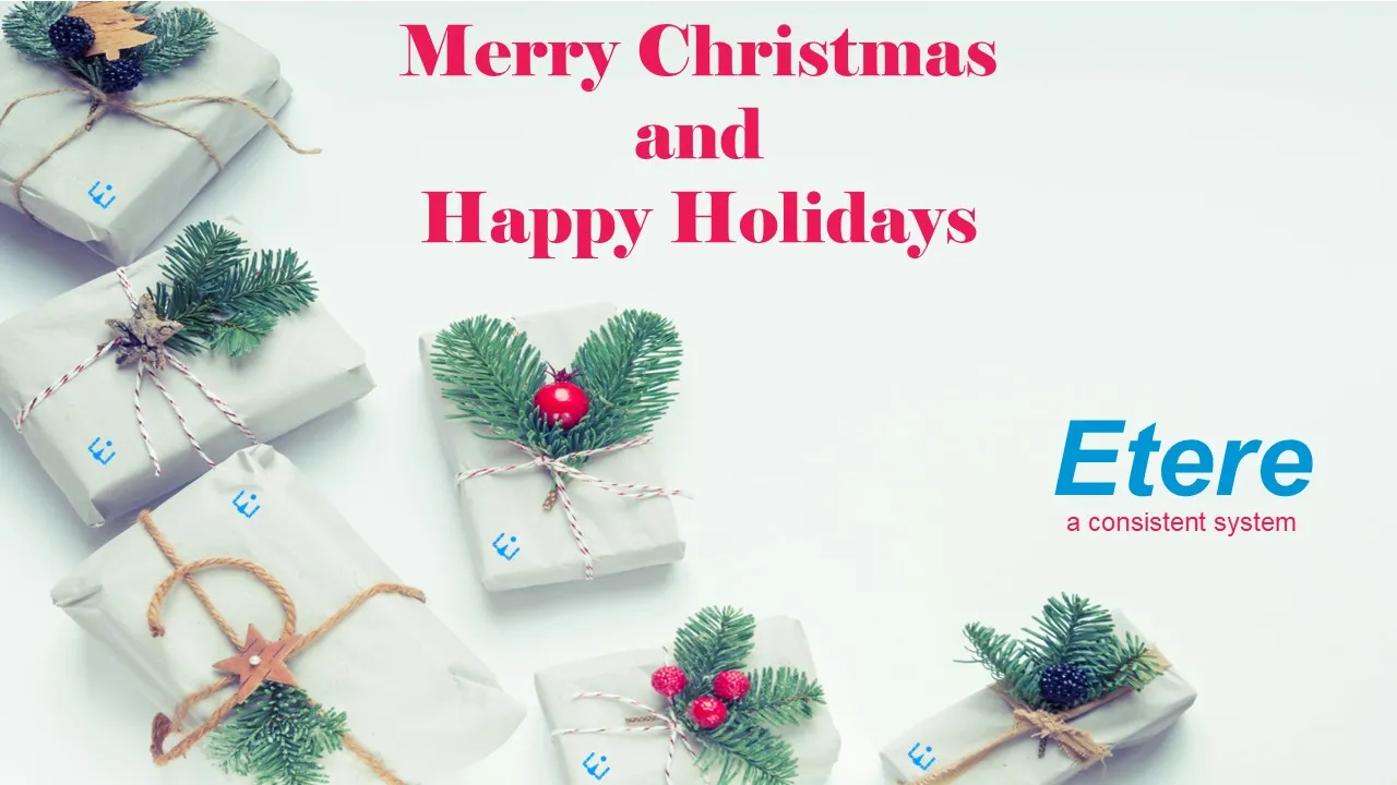 Merry Christmas and Happy Holidays