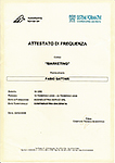 Sistemi Formativi Certificate of Attendance